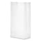 General Paper Bags, 35 lbs Cap., No 8, 6.13"w x 4.17"d x 12.44"h, White, PK500 51028 - alternate 3